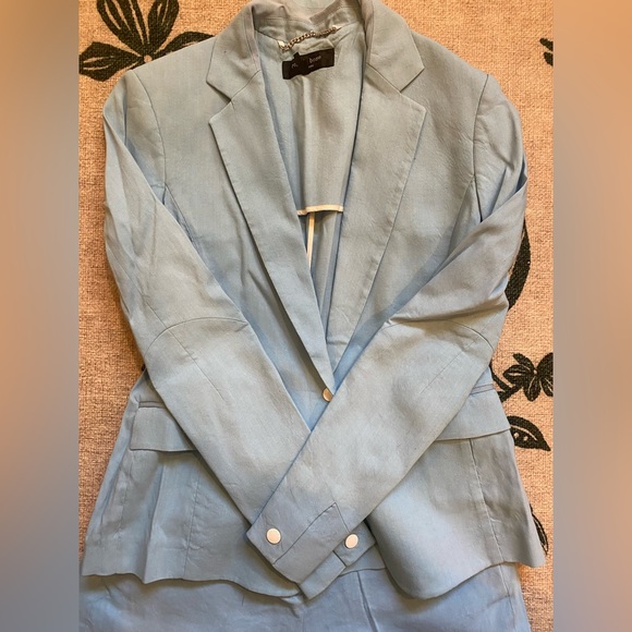 BABY BLUE RAG AND BONE SUIT - Picture 7 of 15